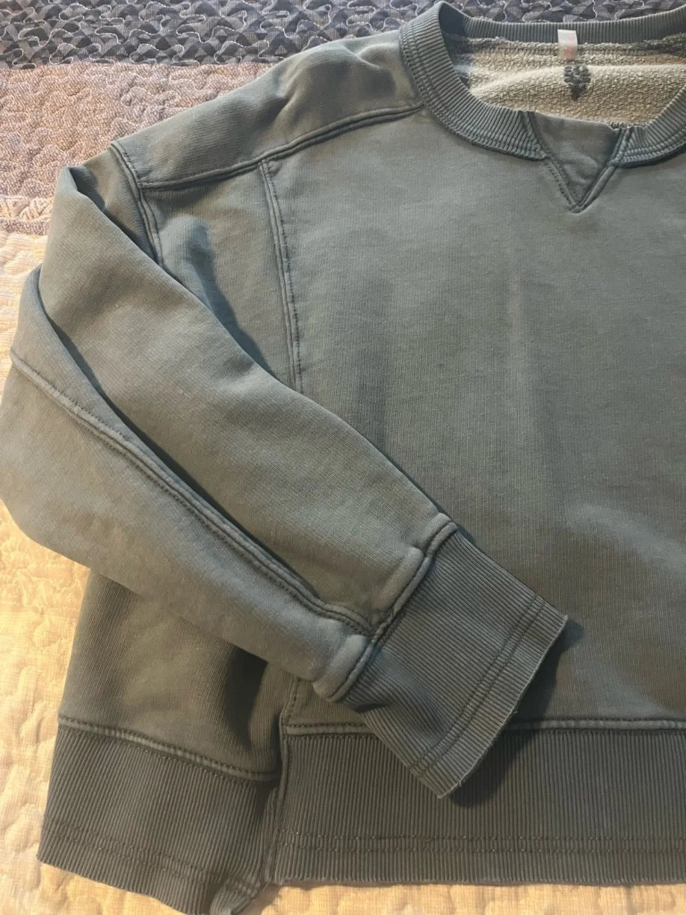 Washed Denim FP Movement Crew Neck - Picture 2 of 12